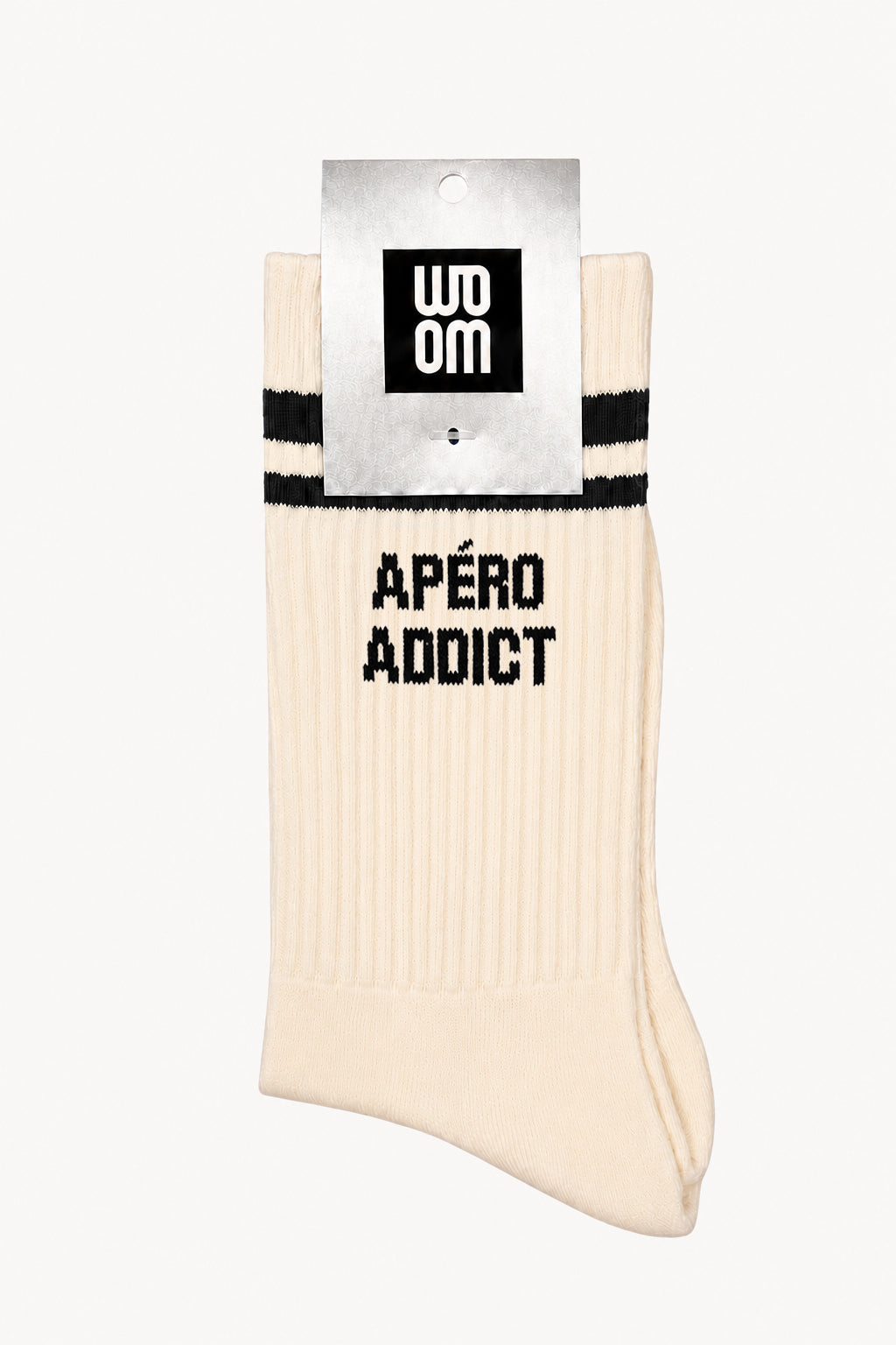 Chaussette Homme APÉRO ADDICT - Noir