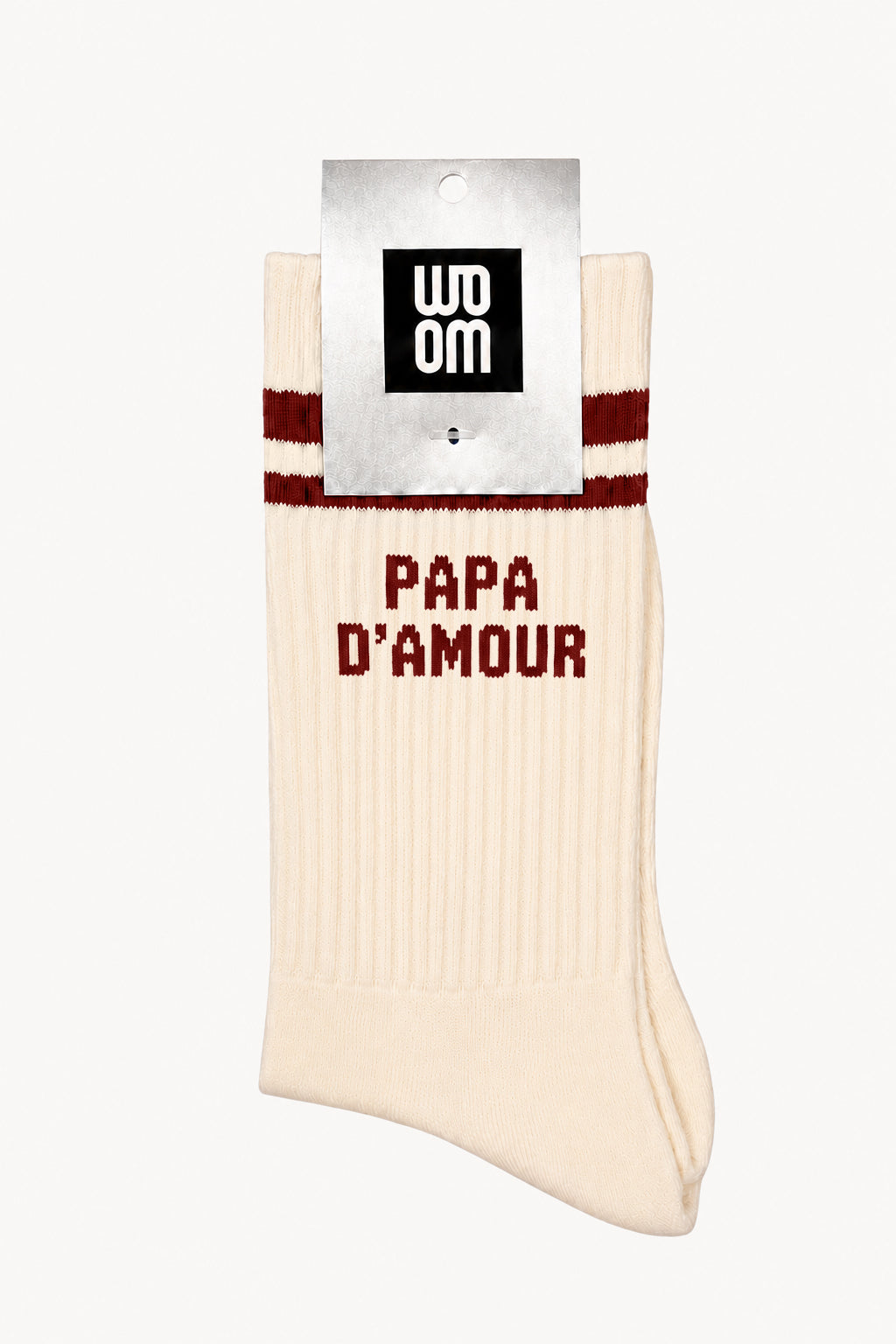 Chaussette Homme PAPA D'AMOUR - BORDEAUX