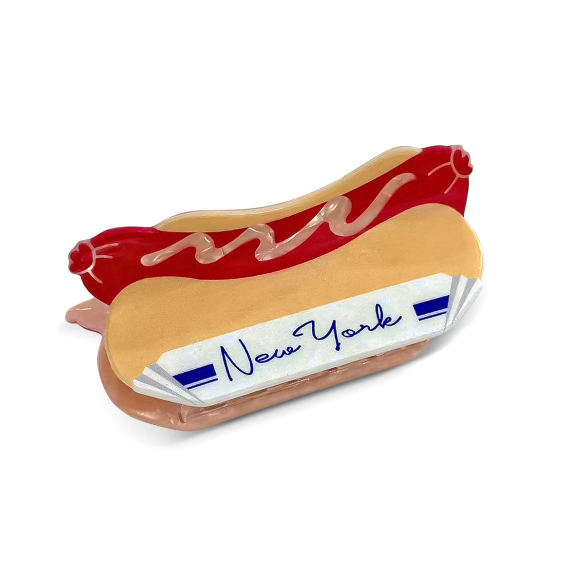 Pince à Cheveux Hot Dog New York