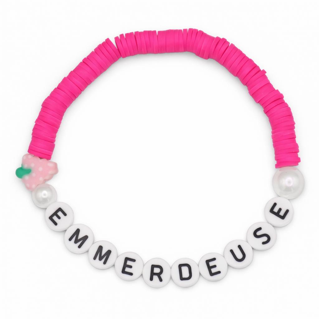 Bracelet Amitié Swifties EMMERDEUSE - Rose