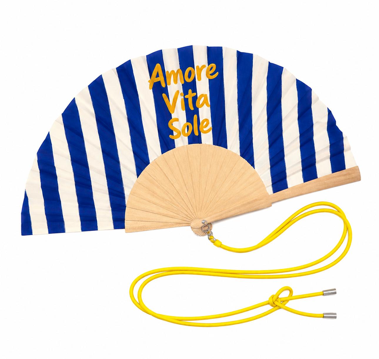 Eventail avec bandoulière - Amore Vita Sole