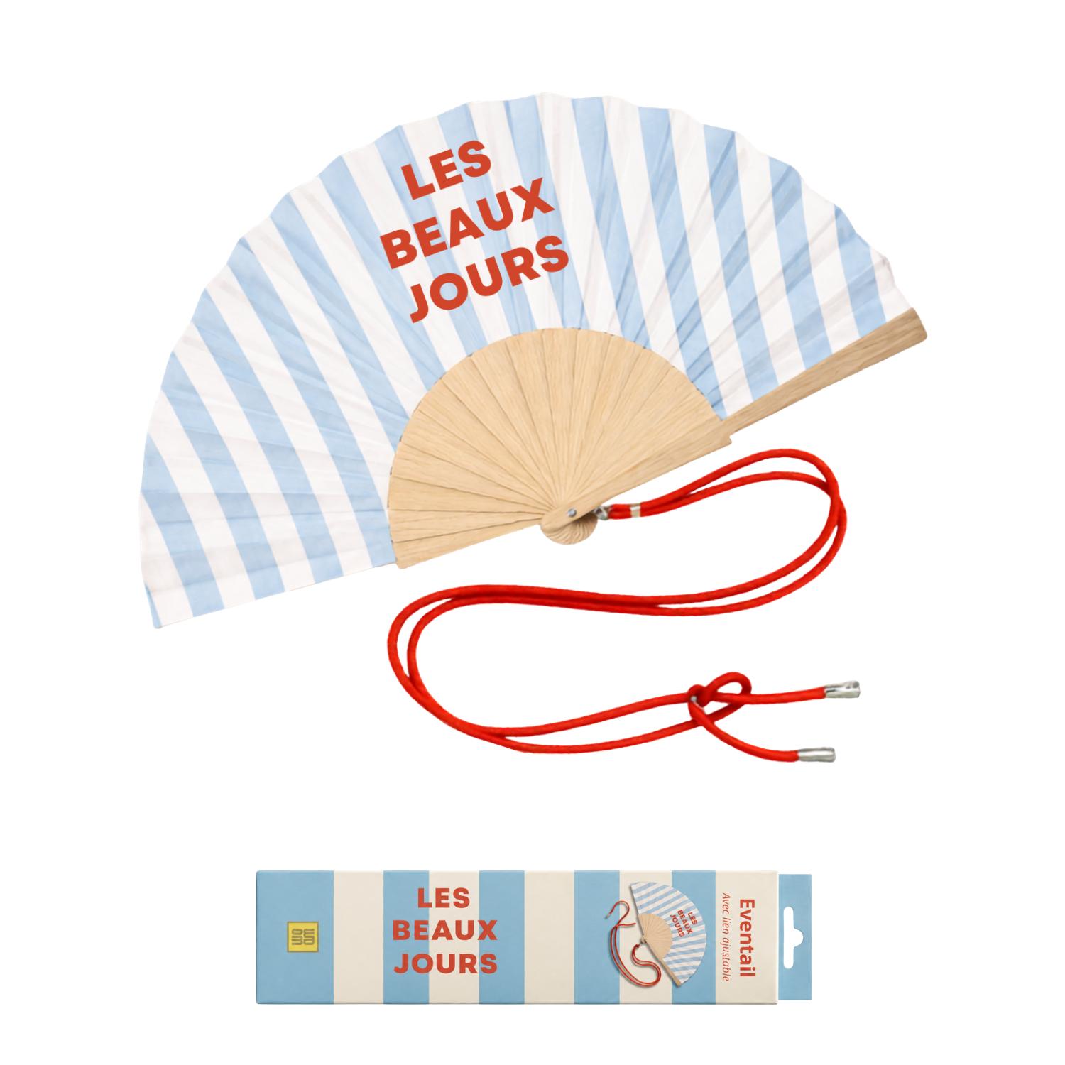 Eventail avec bandoulière - Les Beaux Jours