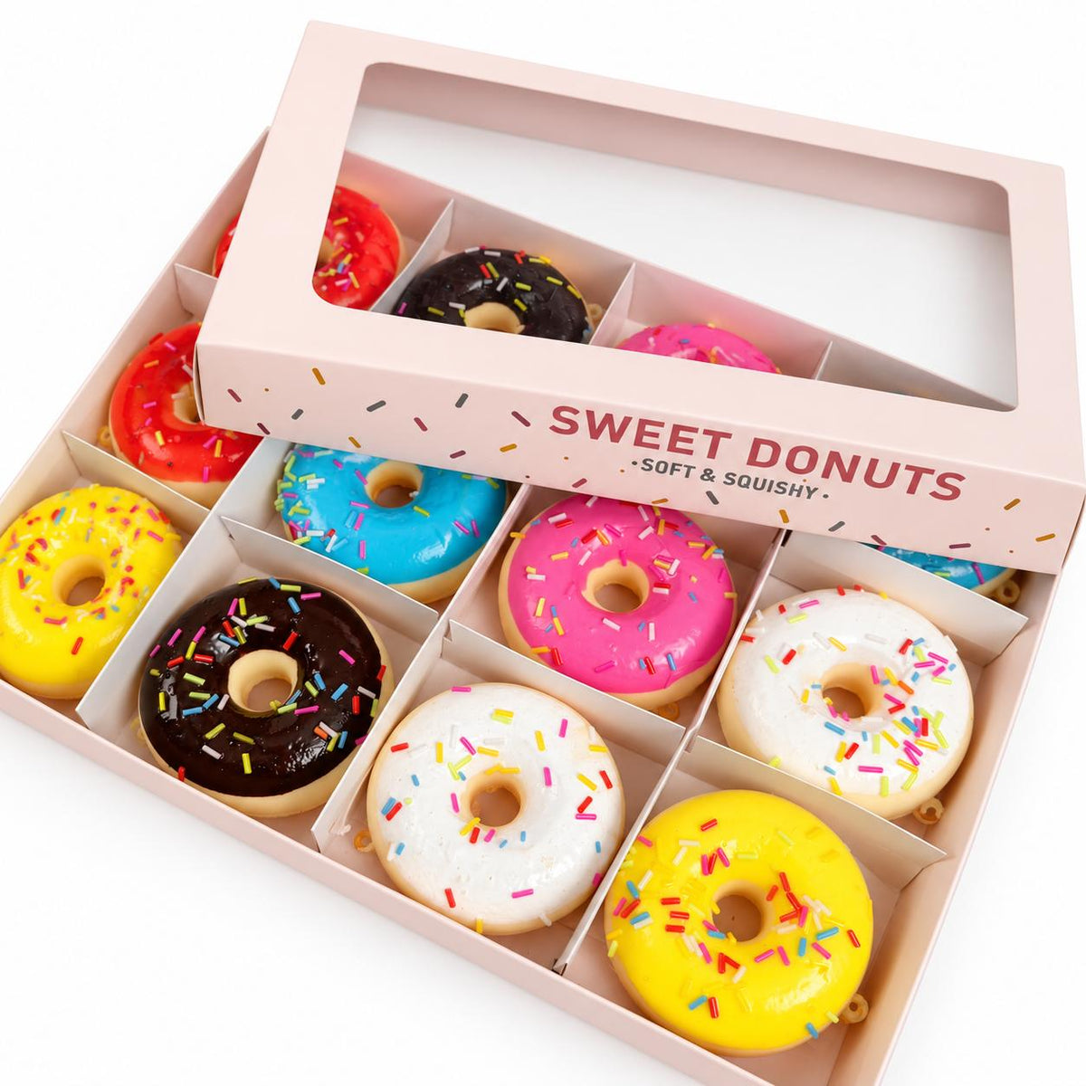 Squishy Donut – Jouet Sensoriel Anti-Stress à Presser