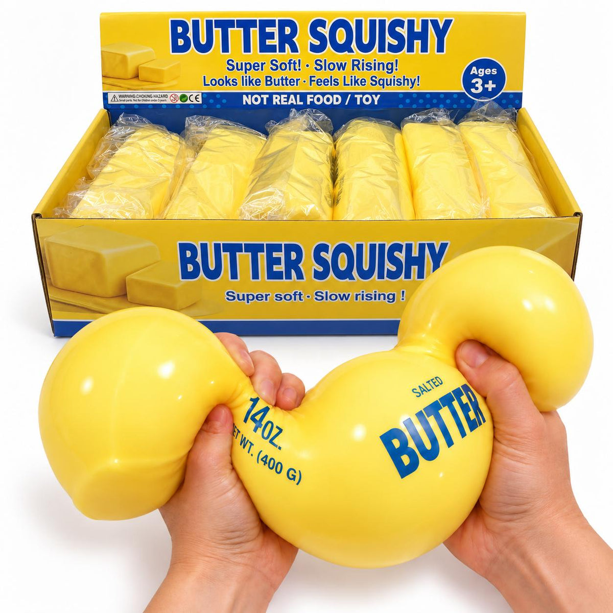 Squishy TPR Gonflant 14 cm – Squishy Ultra Souple & Élastique