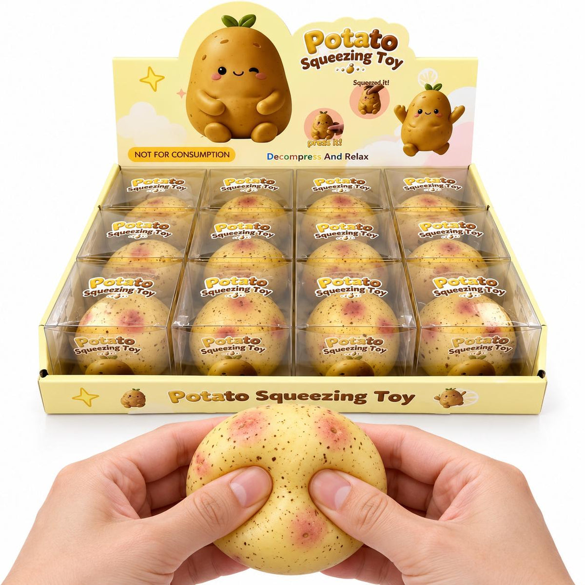 Building Block Potato – Squishy patate à presser