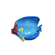 Pince à Cheveux Poisson Bleu et Rouge