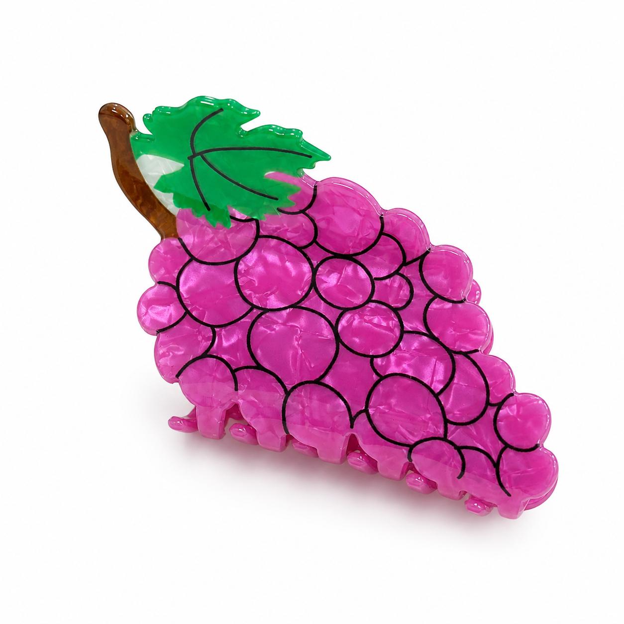 Pince à Cheveux Grappe de Raisin