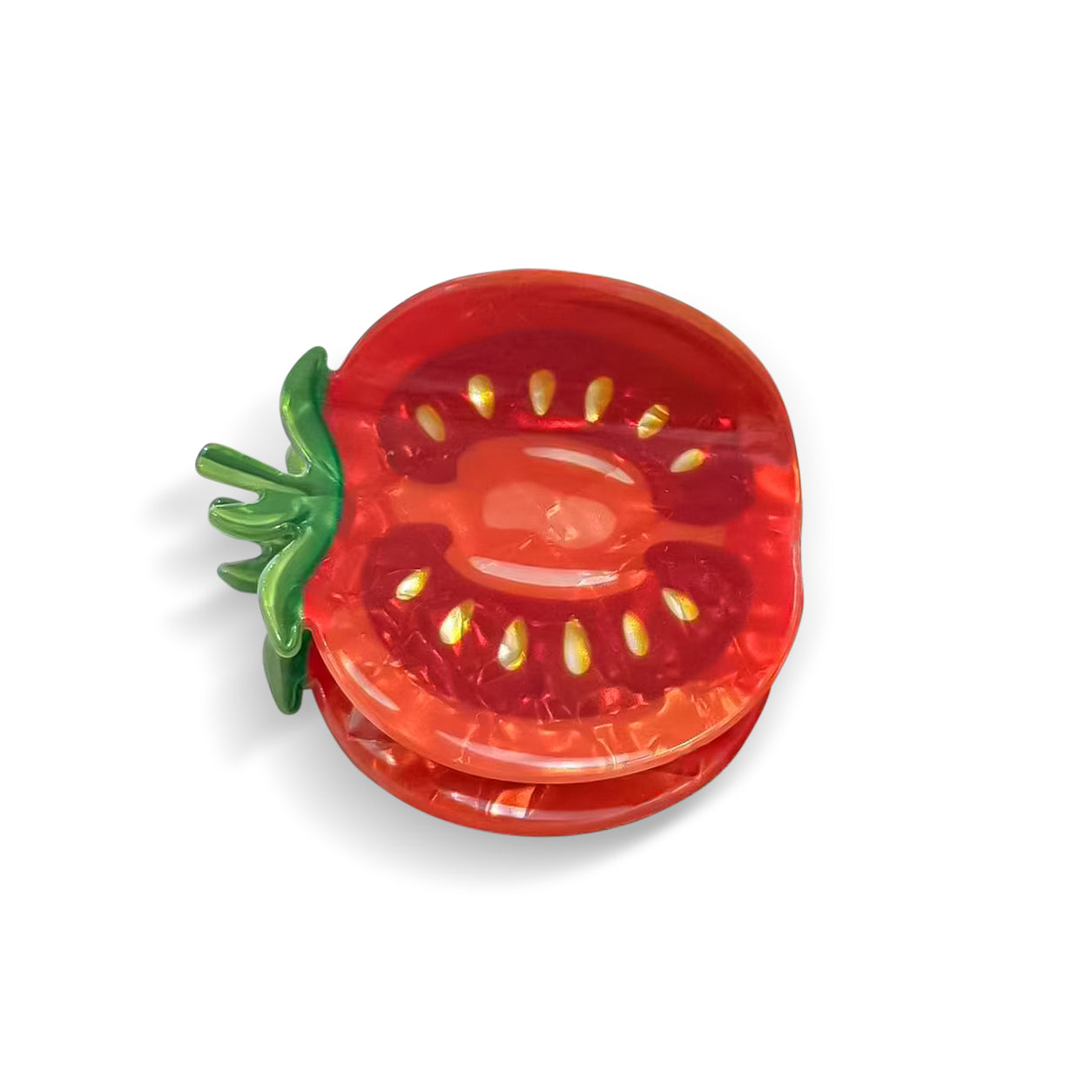 Pince à Cheveux Tomate Coupée