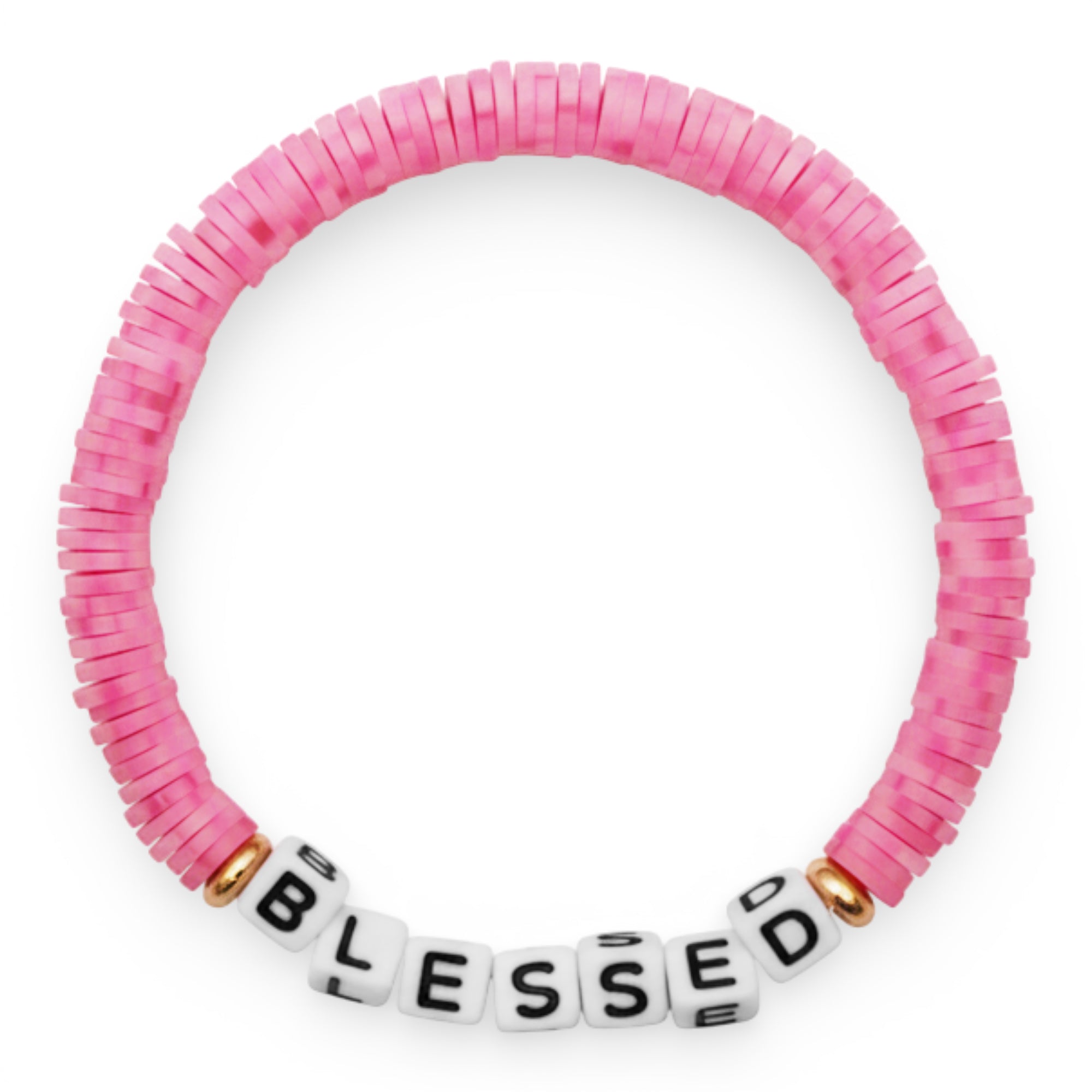 Bracelet Amitié Swifties BLESSED - Rose