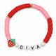Bracelet Amitié Swifties DIVA - Rose et Rouge