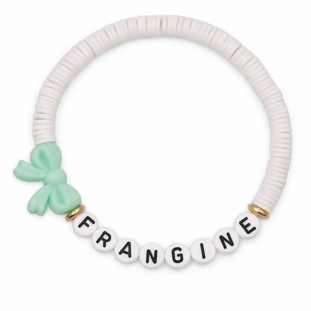 Bracelet Amitié Swifties FRANGINE - Blanc