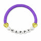 Bracelet Amitié Swifties HAPPY - Violet