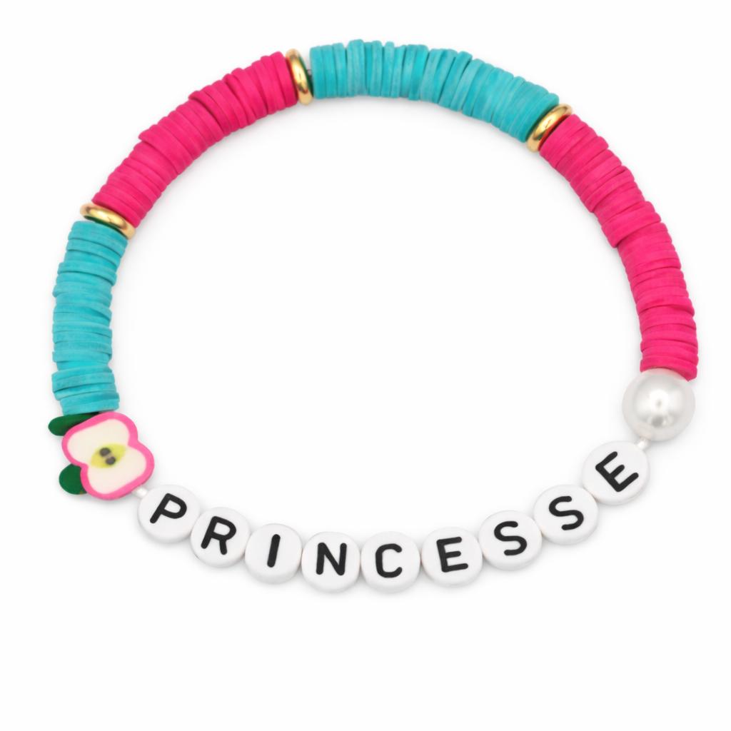 Bracelet Amitié Swifties PRINCESSE - Turquoise & Rose