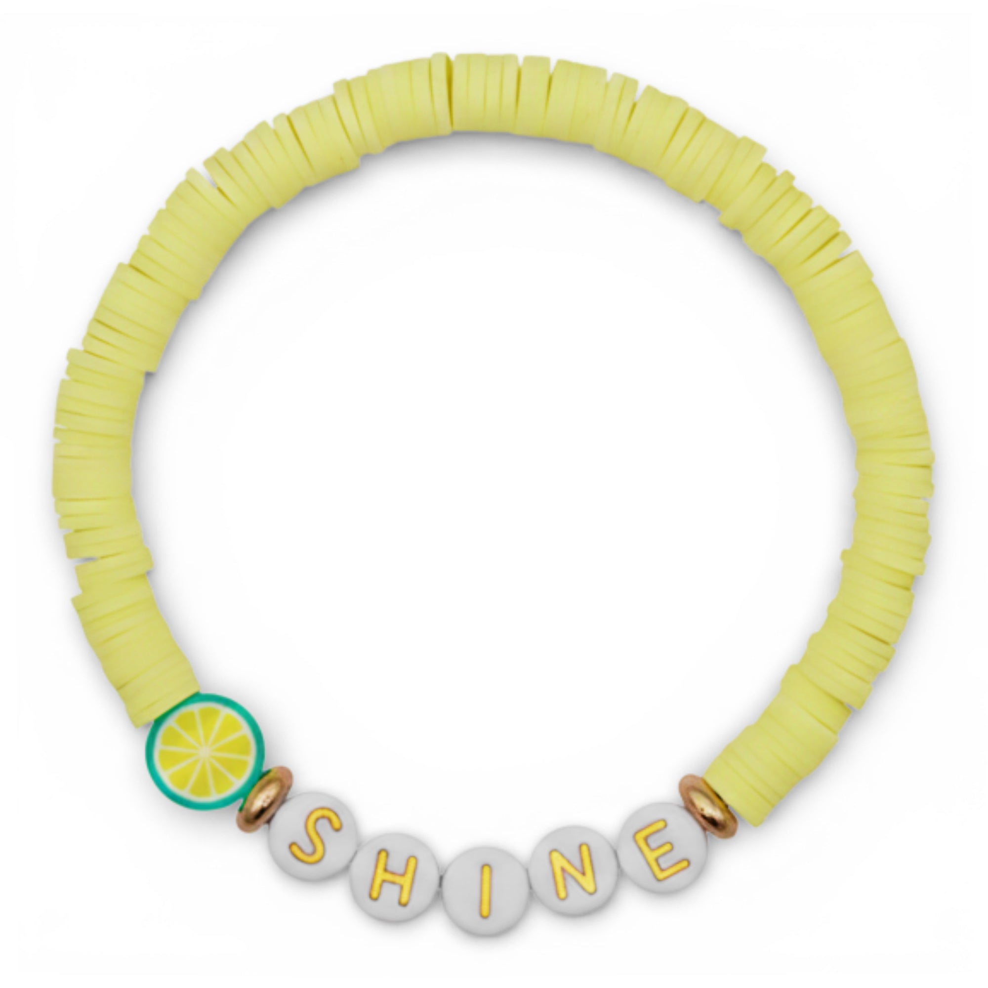 Bracelet Amitié Swifties SHINE - Jaune clair