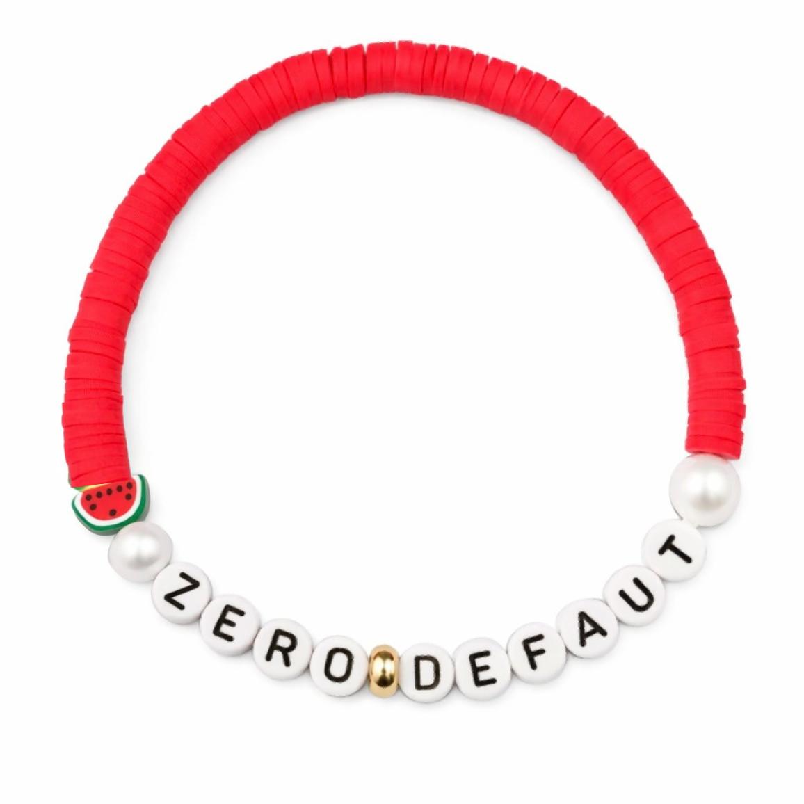 Bracelet Amitié Swifties ZERO DEFAUT - Rouge