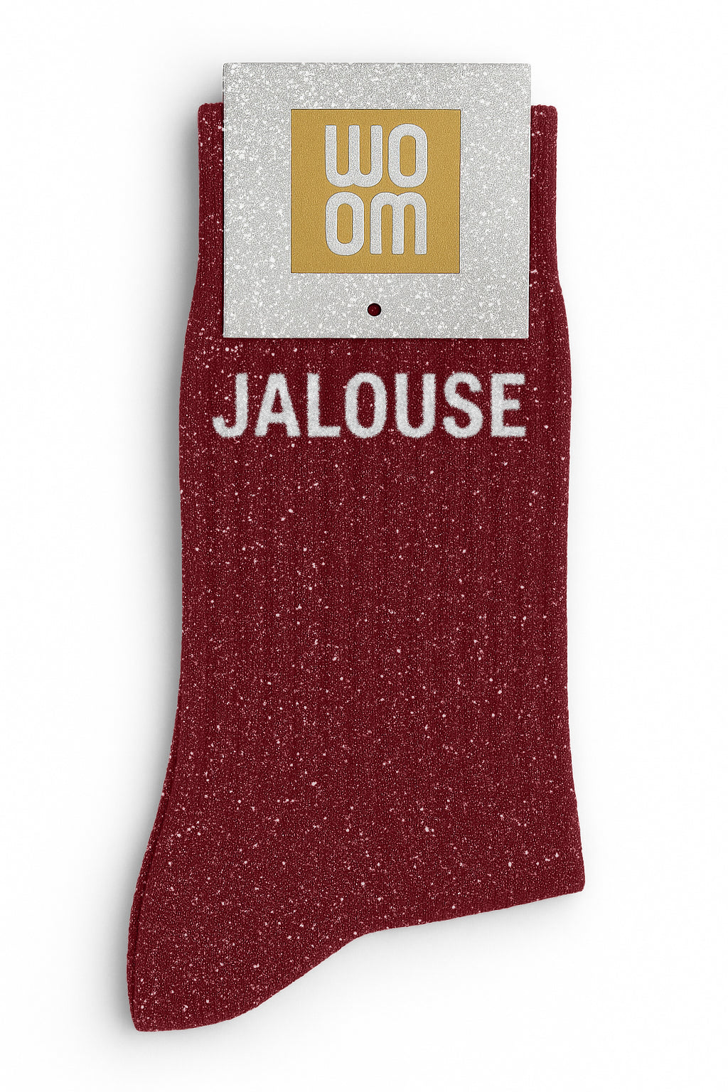 Chaussettes à Paillettes à Message "Jalouse" - Cherry Pop