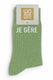 Chaussettes à Paillettes à Message 