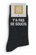Chaussettes à Paillettes à Message 