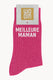 Chaussettes à Paillettes à Message 