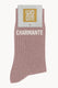 Chaussettes à Paillettes à Message 