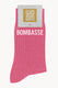 Chaussettes à Paillettes à Message 