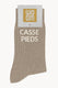 Chaussettes à Paillettes à Message 