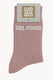 Chaussettes à Paillettes à Message 