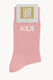 Chaussettes à Paillettes à Message 
