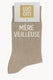 Chaussettes à Paillettes à Message 