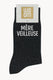 Chaussettes à Paillettes à Message 
