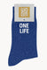 Chaussettes à Paillettes à Message 