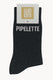 Chaussettes à Paillettes à Message 