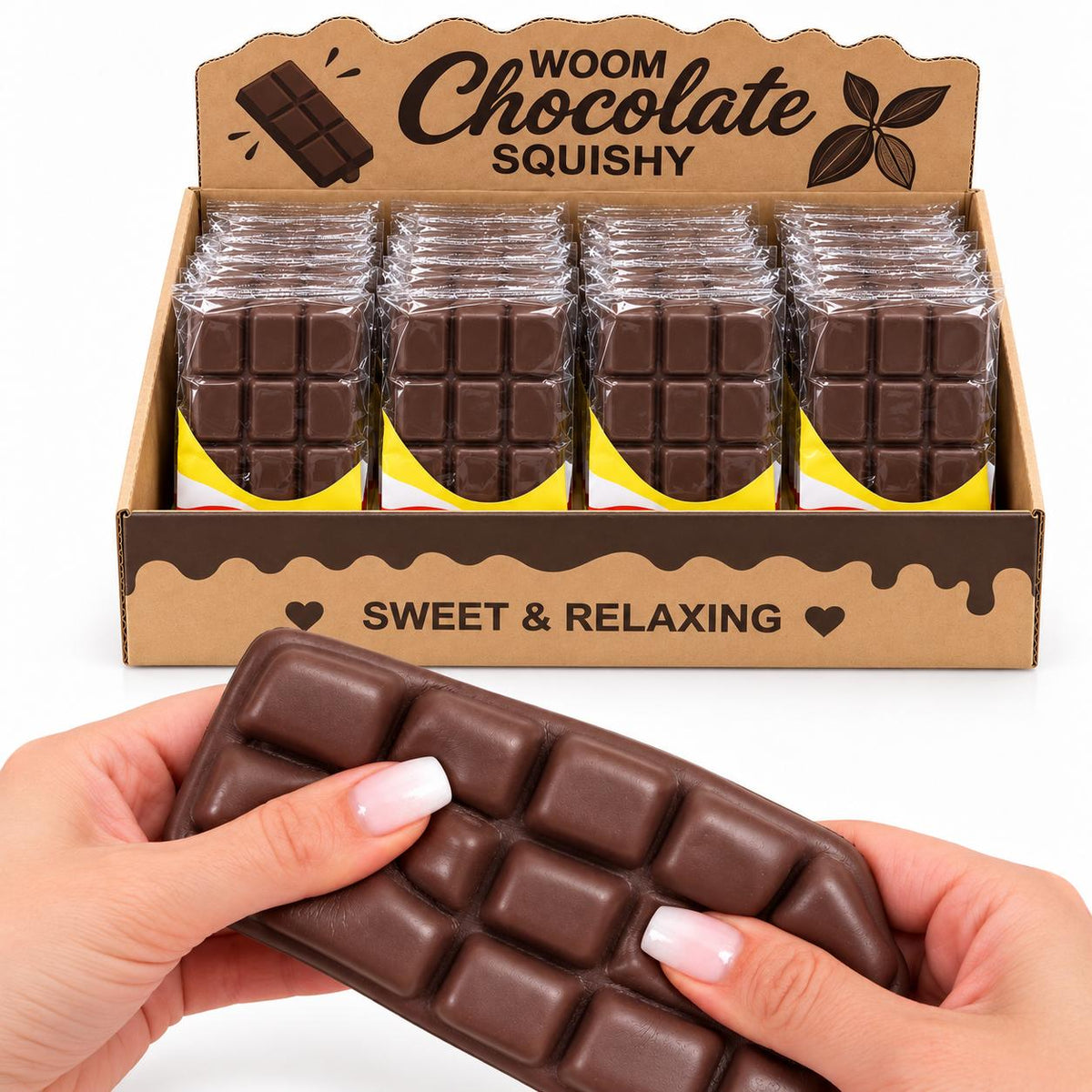 Tablette de chocolat squishy – Parfum chocolat